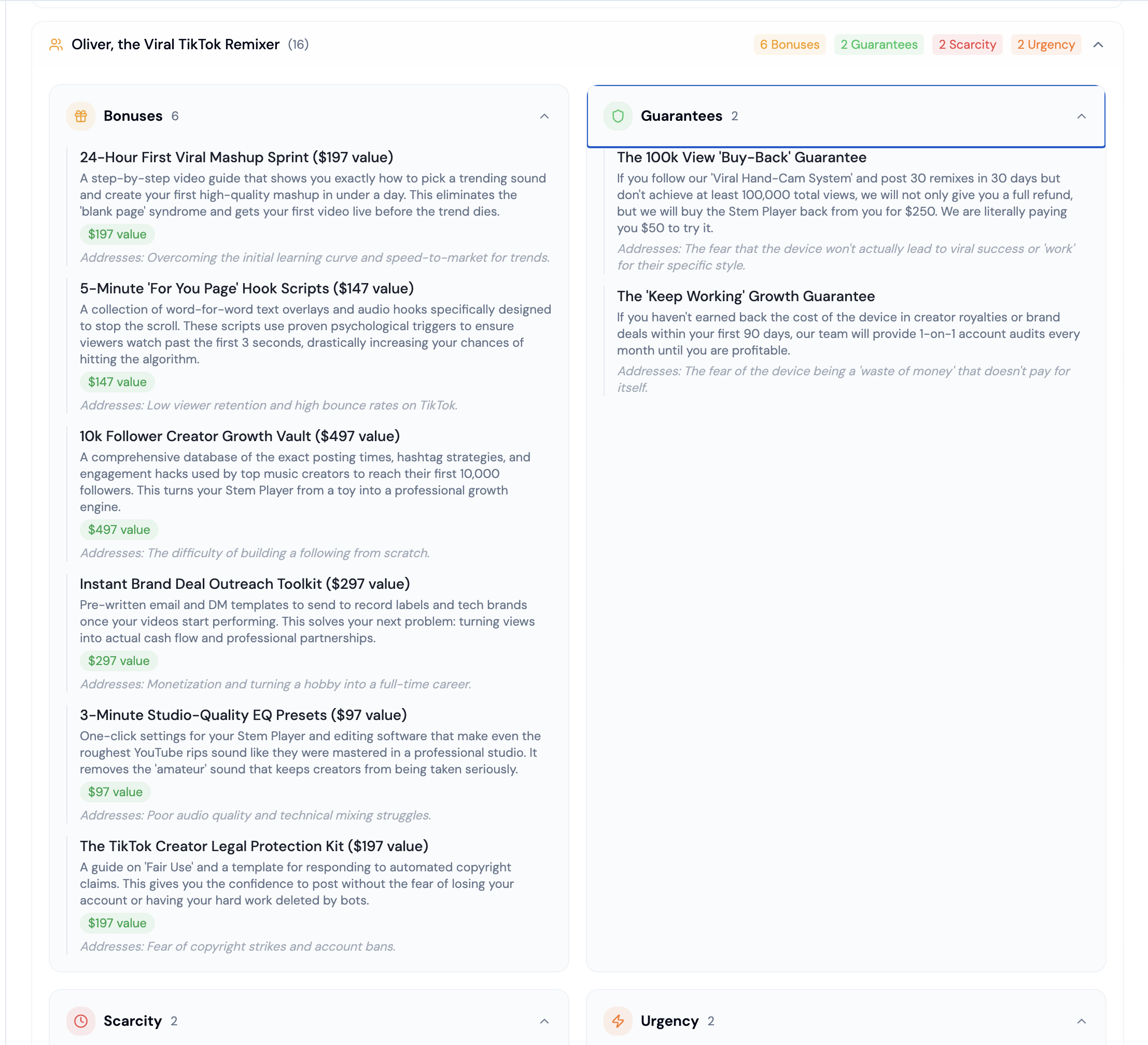 Case Study: Stem Player - No-Brainers with Bonuses, Guarantees, Scarcity, Urgency